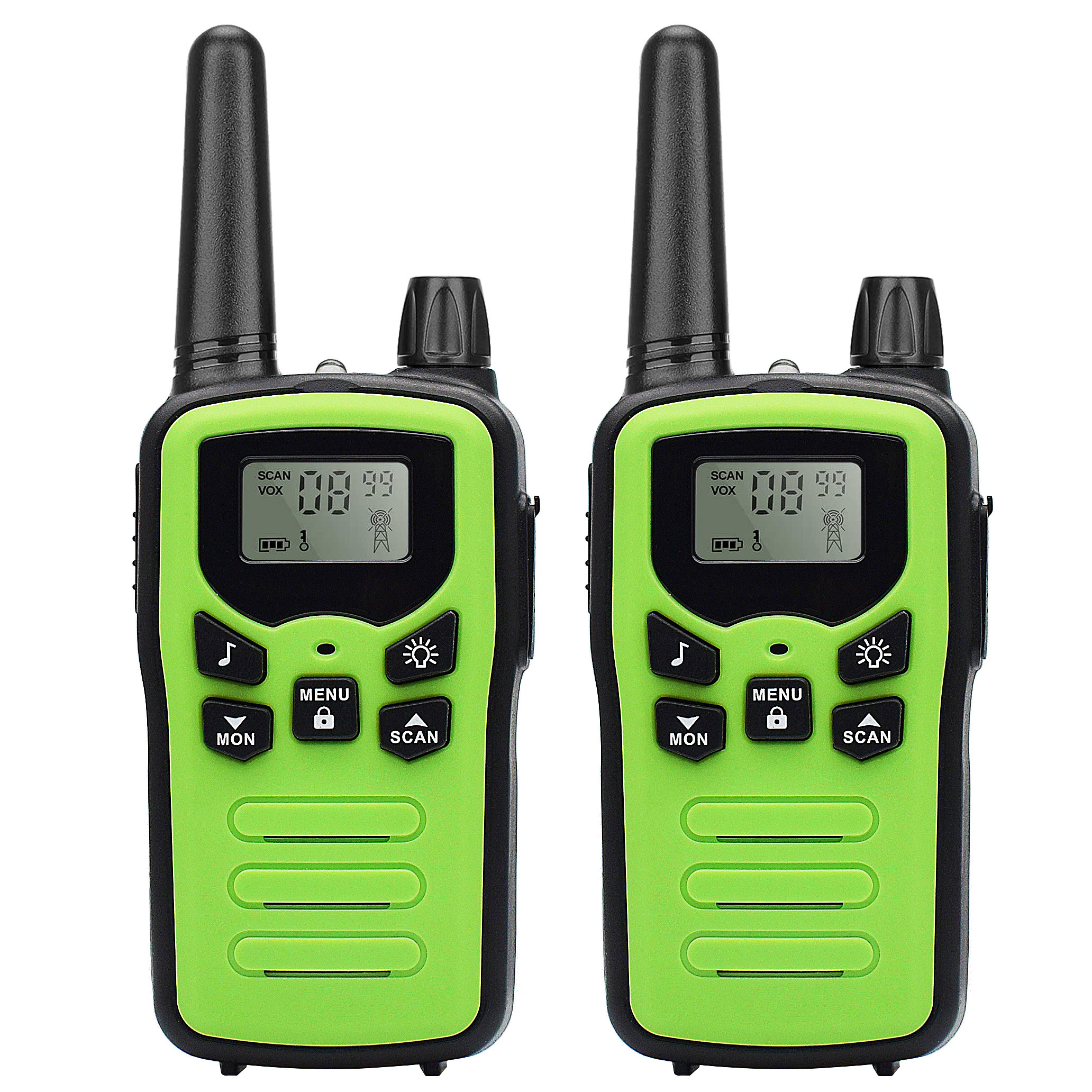 8 Kinder der Kanal462mhz 3 Miles Rechargeable Walkie Talkies For
