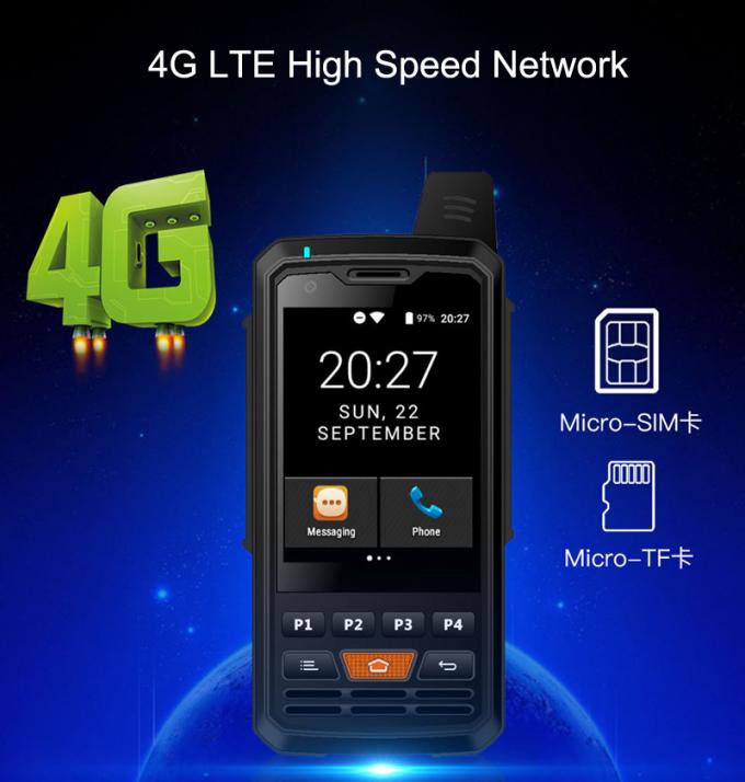 Andriod 4000mAh LTE 4G POC Wireless Walkie Talkie 0